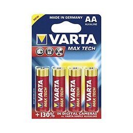 Lot De 4 Piles Type Lr6 1.5 Volts - 4706/404