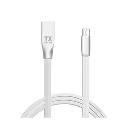 Câble Usb Vers Micro Usb 1,5m Tx Think Xtra Blanc