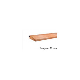 Seuil De Porte À La Suisse En Bois Longueur 70 Mm