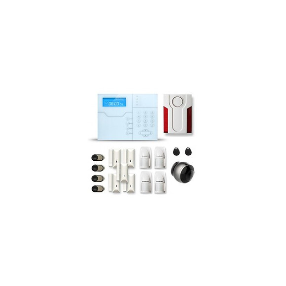Alarme Maison Sans Fil Shb264 Gsm/ip Avec Option Gsm Incluse