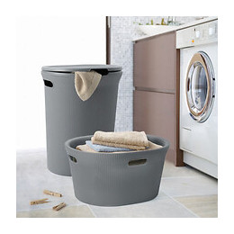 Coffre A Linge Baobab 40 L. Anthracite Tatay