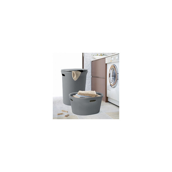 Coffre A Linge Baobab 40 L. Anthracite Tatay