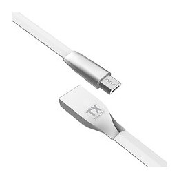 Câble Usb Vers Micro Usb 1,5m Tx Think Xtra Blanc