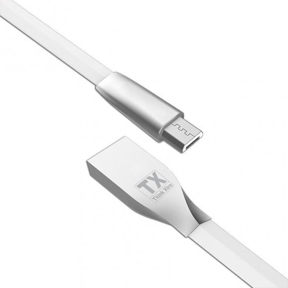 Câble Usb Vers Micro Usb 1,5m Tx Think Xtra Blanc