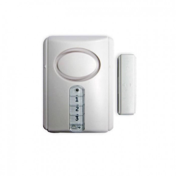 Détecteur Magnétique D'ouverture Porte Et Fenêtre À Code - Alarme Indépendante