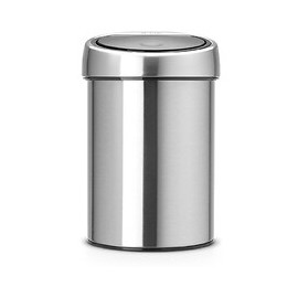 Poubelle Seau 3l Mat Steel - 363986