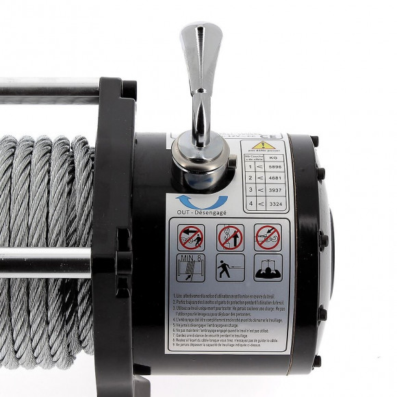 Treuil Électrique Avec Télécommande Sans Fil 5896 Kg