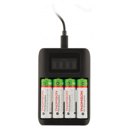 Chargeur Usb Pour Piles Aa Et Aaa (fournies) - Thomson