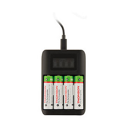 Chargeur Usb Pour Piles Aa Et Aaa (fournies) - Thomson