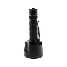 Lampe Torche Maglite Mag-tac-r Led À Batterie Rechargeable 14.7 Cm - Noir