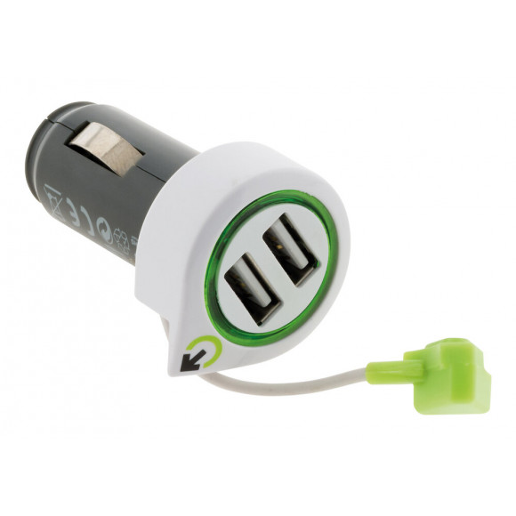 Chargeur De Voiture Avec Câble Et Prise Usbc + 2 Usb - Q2 Power