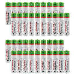 Pack De 40 Piles Rechargeables Aaa Hr03 700 Mah - Thomson