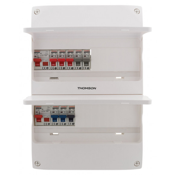 Coffret Électrique 2 Rangées Prééquipé 8 Disj. Auto Et 2 Inter. Diff. - Thomson