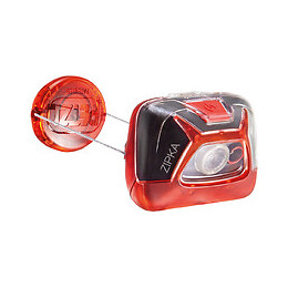 Lampe Frontale Petzl Zipka Rouge - 200 Lumens