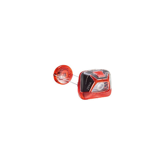 Lampe Frontale Petzl Zipka Rouge - 200 Lumens