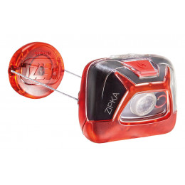 Lampe Frontale Petzl Zipka Rouge - 200 Lumens