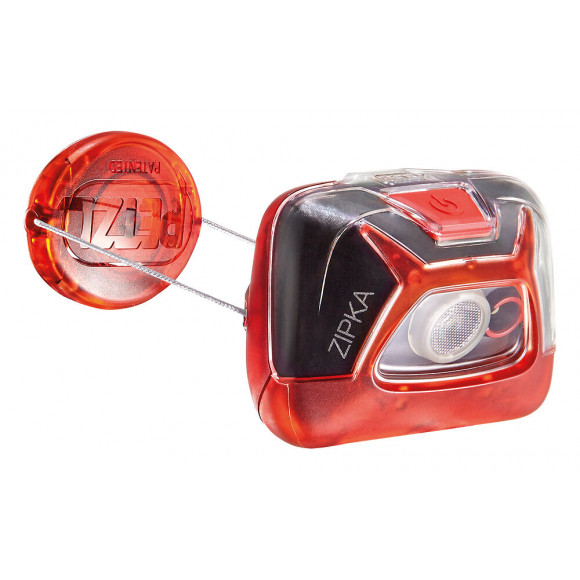 Lampe Frontale Petzl Zipka Rouge - 200 Lumens