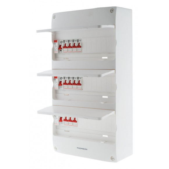 Coffret Électrique 3 Rangées 39 Modules - Idéal T4 - Thomson
