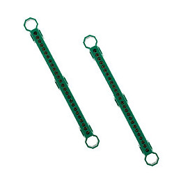 Lot De 2 Borniers De Terre Vert - 28 Connexions - Thomson