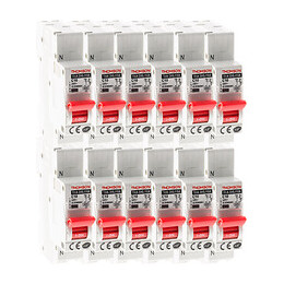 Lot De 12 Disjoncteurs À Connexions Automatiques Ph+n Thomson - 10a Nf