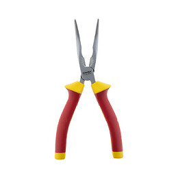 Pince A Becs Demi Ronds Coudes 205mm Isolée 1000v - Klauke