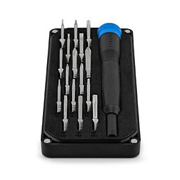 Kit D'outillage De Précision Ifixit - Minnow  Precision Bit Set - 16 Embouts - Manche Tournevis -boîte Compact De Transport I