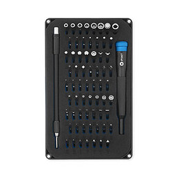 Kit D'outillage De Précision Ifixit - Mako Precision Bit Set - 64 Embouts - Manche Tournevis - Extension Flexible - Malette De