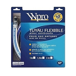 Tuyaux De Gaz Naturel Caoutchouc 10ans 2m - Tnc208