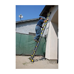 Echelle Télescopique Woerther 3m80 Avec Barre Stabilisatrice - Garantie 5 Ans - Qualité Supérieur