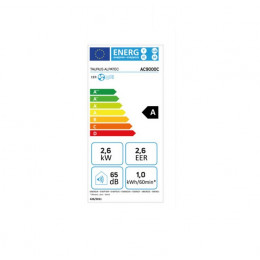 Climatiseur Mobile 2600w 25m² Avec Kit Fenêtre - 956322000