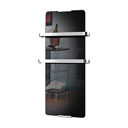 Radiateur Sèche Serviette Électrique 600w Noir - 176