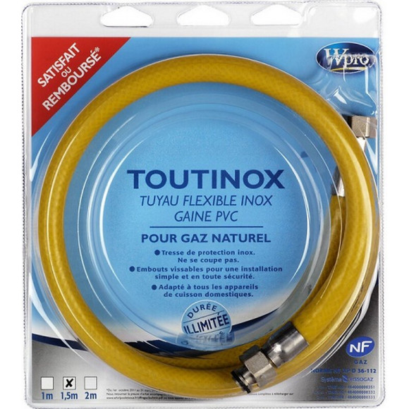 Tuyaux De Gaz Butane/propane Illimitée 1m50 - Tne150
