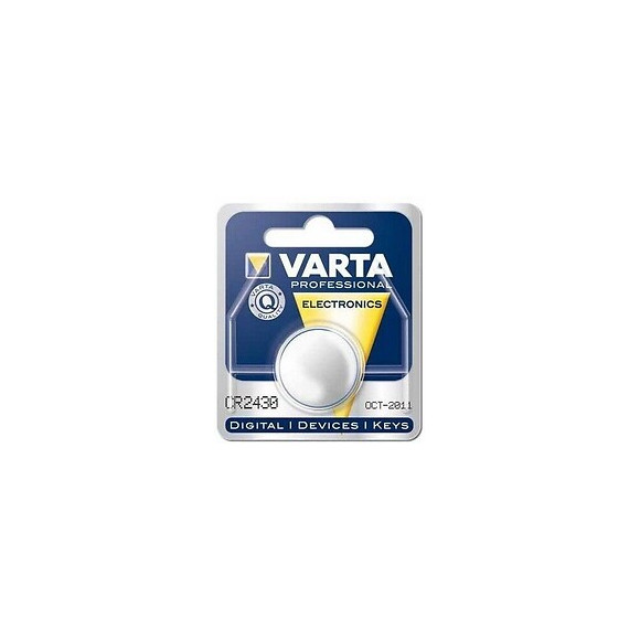 Pile Bouton Lithium Cr2430 Varta 6430