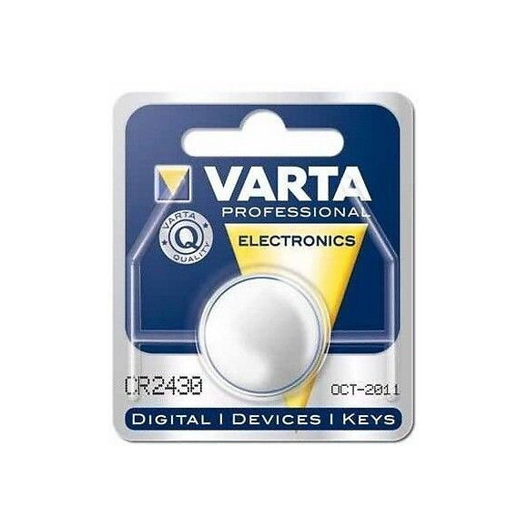 Pile Bouton Lithium Cr2430 Varta 6430