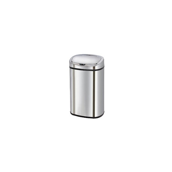 Poubelle De Cuisine Automatique Majestic Argent Inox 58l