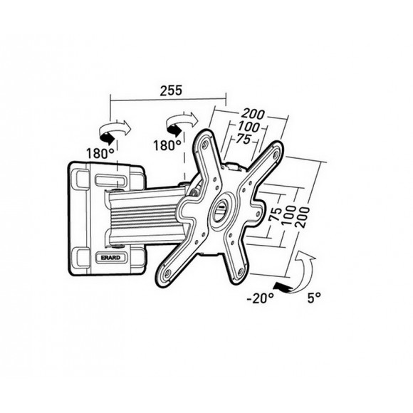 Support Tv Erard 043420