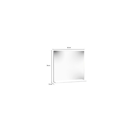 Miroir Tribu 1 Tablette / Blanc