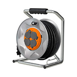 Enrouleur De Chantier Ip44 - 4 Prises 16a - 3g2,5mm2 - 35m - Zenitech