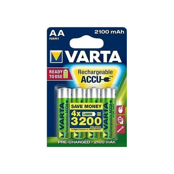 Pile Rechargeable Lr6 Aa Varta 56706101404