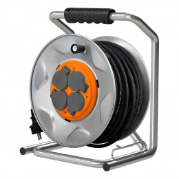 Enrouleur De Chantier Ip44 - 4 Prises 16a - 3g2,5mm2 - 35m - Zenitech