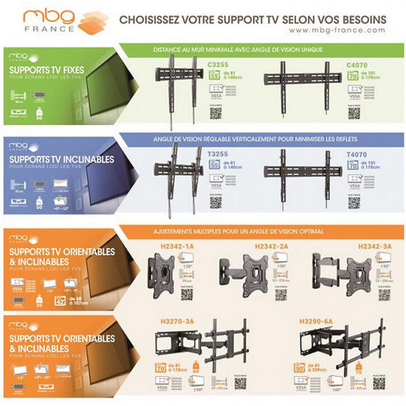 Support Tv Mbg H 3290-6 A