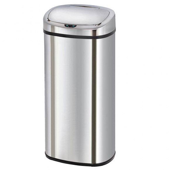 Poubelle De Cuisine Automatique Majestic Argent Inox 80l