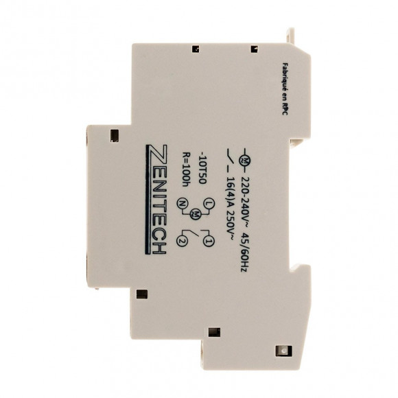 Horloge Analogique Journalière - Zenitech