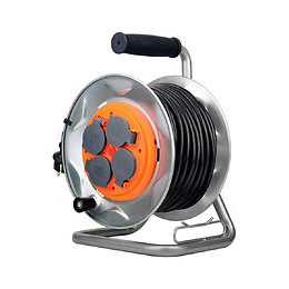 Enrouleur De Chantier Ip44 - 4 Prises 16a - 3g2,5mm² - 25m - Zenitech