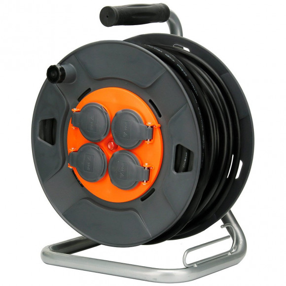 Enrouleur De Chantier Ip44 - 4 Prises 16a - 3g1,5mm2 - 40m - Zenitech