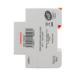 Prise Modulaire Double Nf 16a 2p+t - Thomson