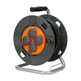 Enrouleur De Chantier Ip44 - 4 Prises 16a - 3g1,5mm² - 25m - Zenitech