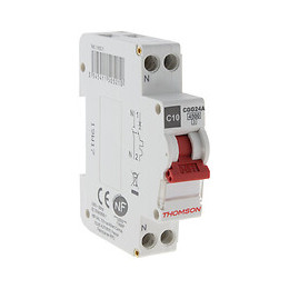 Disjoncteur À Vis Ph+n - 10a Nf -  Pouvoir De Coupure 4.5ka - Thomson