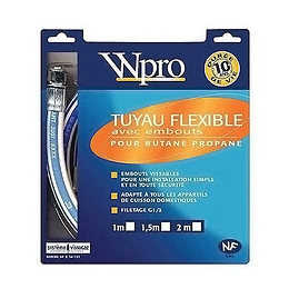 Tuyaux De Gaz Butane/propane Caoutchouc 10ans 2m - Tbc208