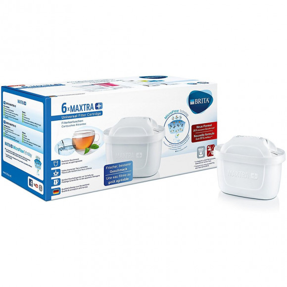 Pack De 6 Cartouches Maxtra + Pour Carafe Filtrante - 1023128